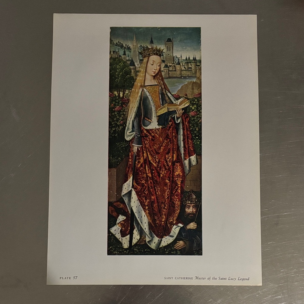 Saint Catherine Art Print